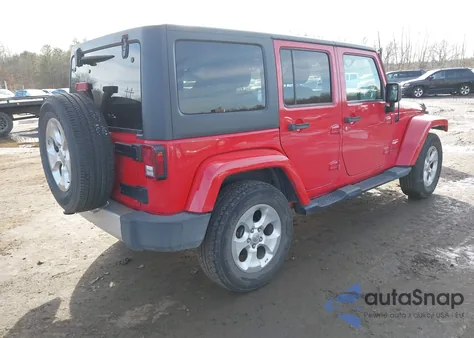 2014 Jeep Wrangler Unlimited Sahara from USA, damaged, VIN 1C4BJWEGXEL126676